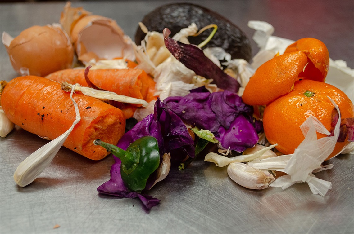 Recycle shavings of vegetables