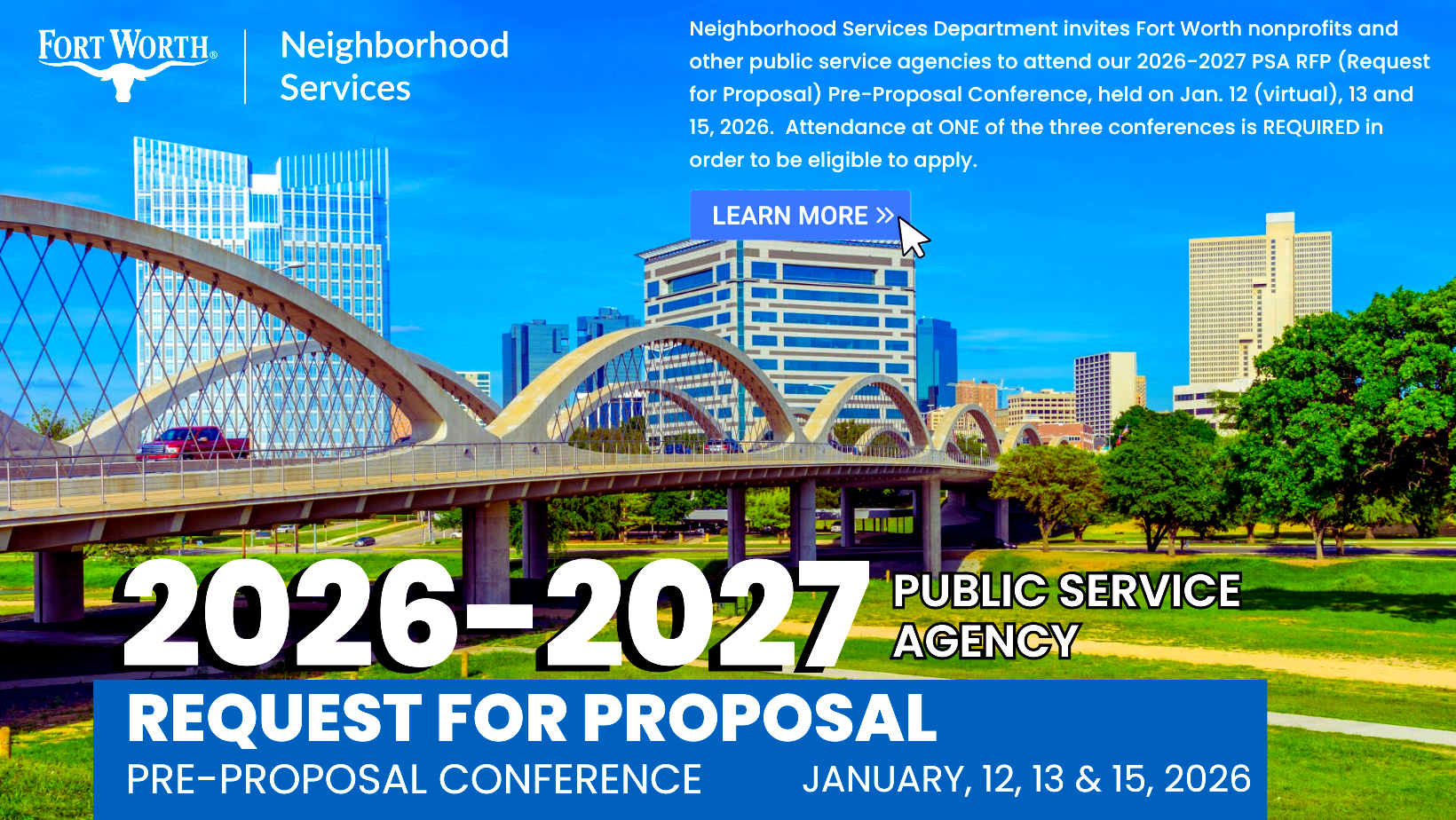 2026 Request for Proposal Conference