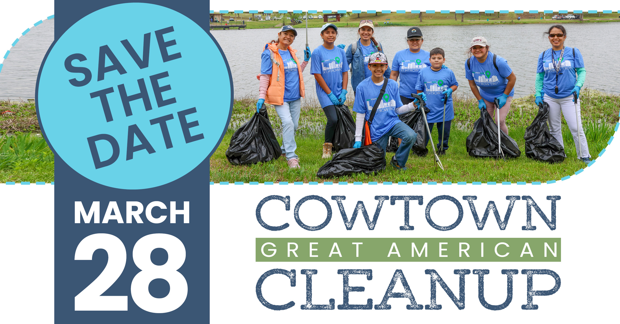 Cowtown Great American Cleanup March 28, 2026
