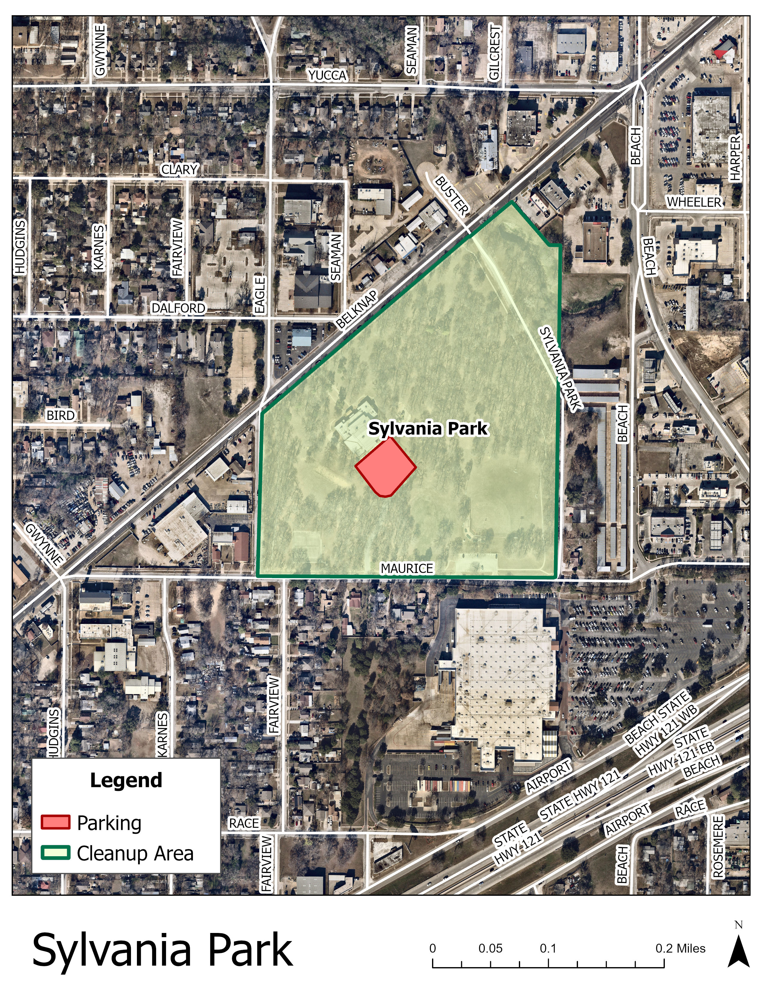 cowtown cleanup hub map 4