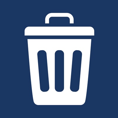 Volunteer litter and beautification button